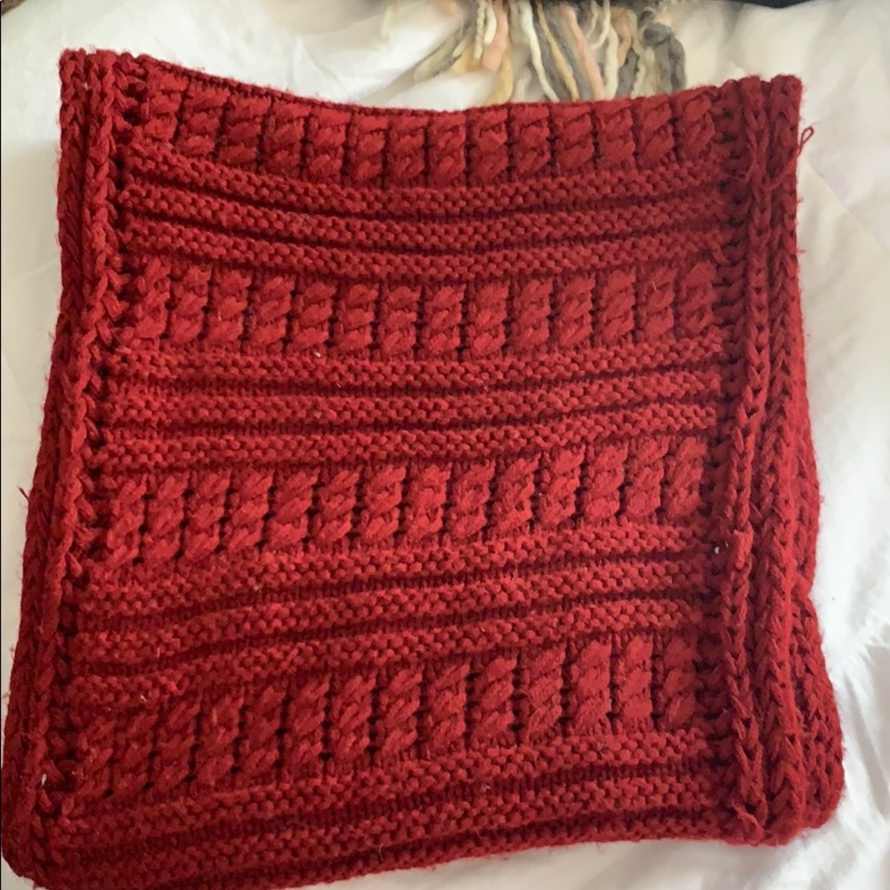 Red scarf